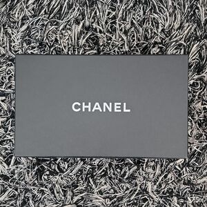 Chanel Black shoes Box with White Logo